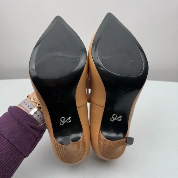 NIB Antonia Saint NY Women’s Victoria High Heel Size 8.5 in Nude